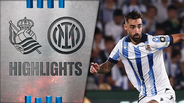 HIGHLIGHTS | Champions League | J1 | Real Sociedad 1 - 1 FC Internazionale