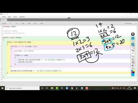 Pronic Numbers In Java
