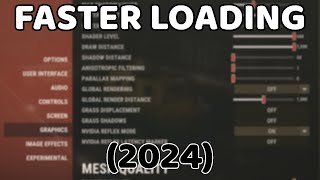 How To Make Rust Load Faster