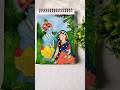 Radhakrishna painting🌸 🌼#radhakrishna #painting #artworks #watercolor