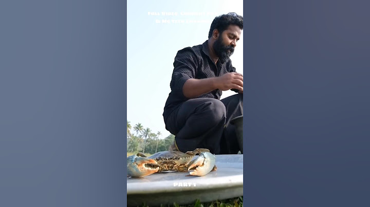 Giant Infused Crab Barbecue - ഞണ്ടിനെ കുത്തിവച്ചു ചുട്ടത് - M4 Tech #part1 @M4Techofficial