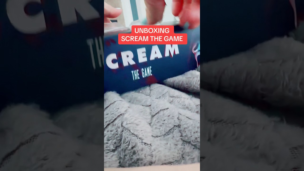 UNBOXING SCREAM THE GAME 