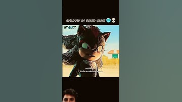 Shadow in Squid game ☠️ | Squid game | sonic 3 | Skull Edit | Phonk #squidgame2 #sonic #shorts