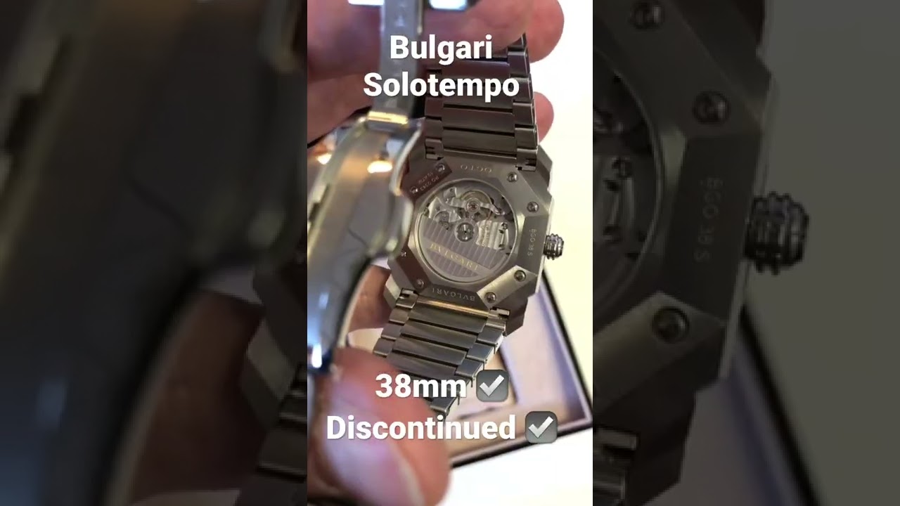 Bulgari Octo Solotempo. 38mm