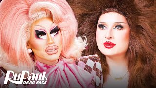 The Pit Stop S16 E05 🏁 Trixie Mattel & Maddy Morphosis At Last! | RuPaul’s Drag Race S16 image
