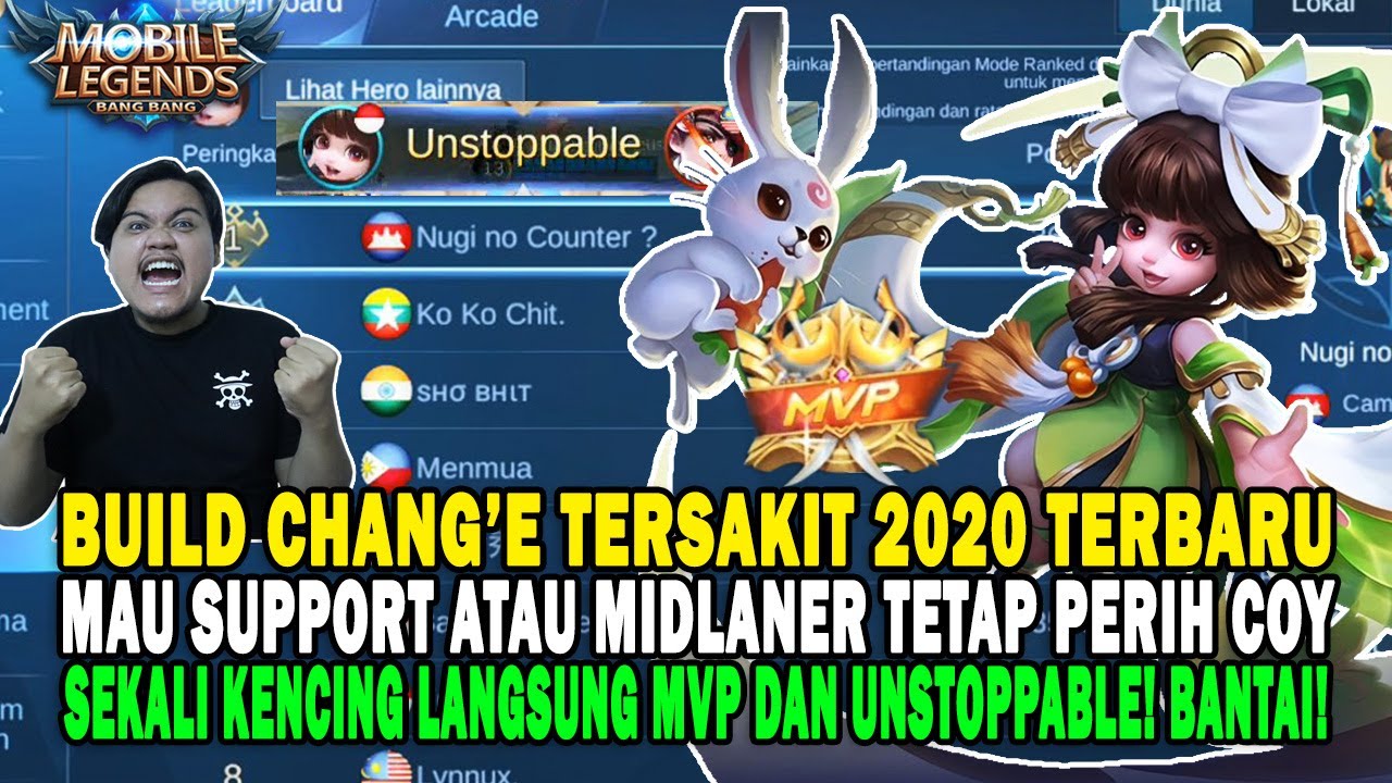 BUILD CHANGE TERSAKIT 2020 TERBARU BUILD TOP GLOBAL 1 CHANGE MOBILE LEGENDS INDONESIA YouTube