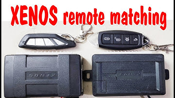 XENOS remote matching &  reset and wiring diagram