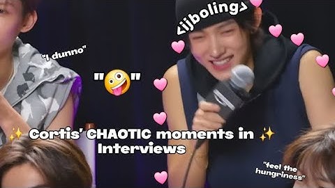 Cortis being CHAOTIC in INTERVIEWS | james