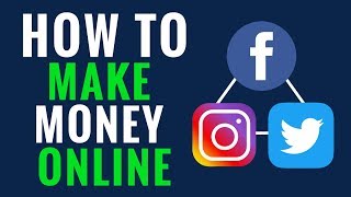 How to make money with social media | the easy way facebook,
instagram, twitter