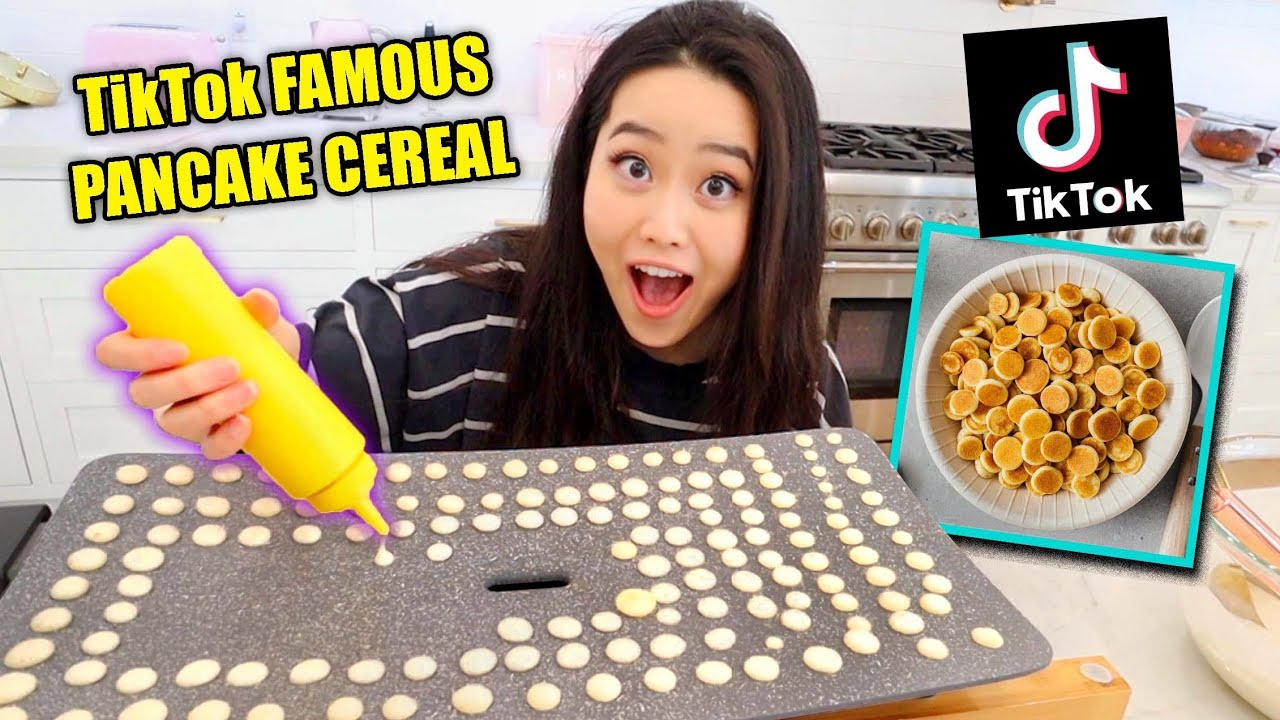 We Tested VIRAL TikTok Life + Food Hacks *Famous Pancake Cereal YouTube