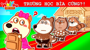 Wolfoo Việt Nam ⭐ Cuộc Phiêu Lưu Ở Trường Bìa Cứng | Sáng Tạo Cùng Bé | Hoạt hình thiếu nhi