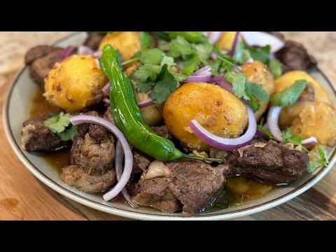 Казан кебаб, Kazan kebab #asmr