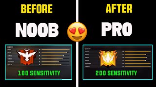 NEW [ 200 SENSITIVITY ] AFTER UPDATE 🥵 || BEST SENSITIVITY FOR HEADSHOT AFTER UPDATE ||