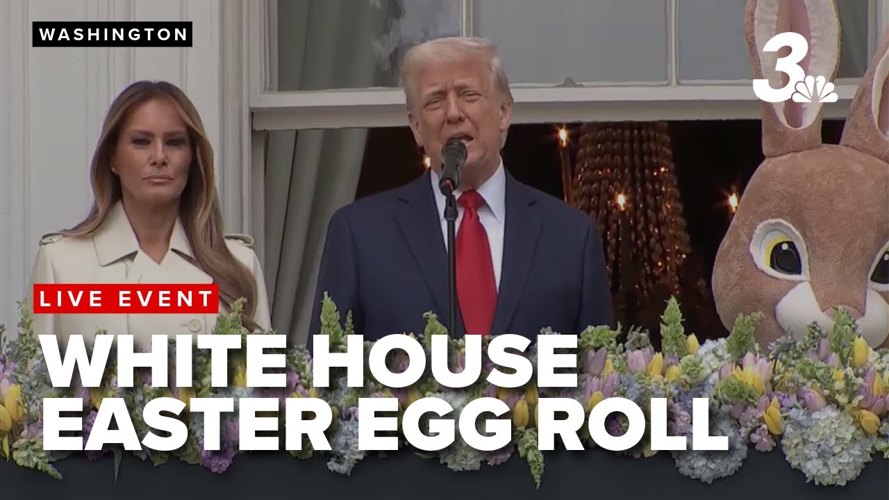 President Trump, first lady mark Easter with White House Egg Roll - YouTube