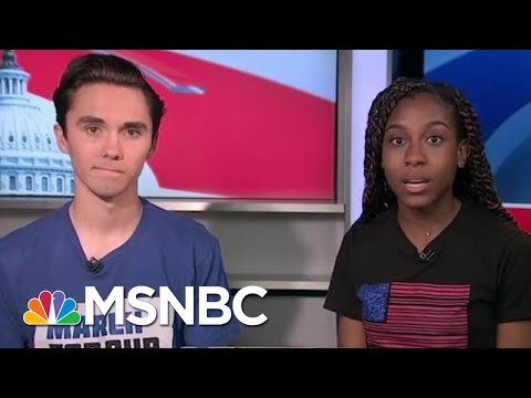 March For Our Lives Co-Founders: Universal Background Checks Are Not Enough | Craig Melvin | MSNBC