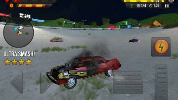Demolition Derby Multiplayer - Overview Android GamePlay HD Crash and Win  txt