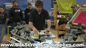 Ry Opaque Plastisol Ink, Screen Printing Ink Directly on Black