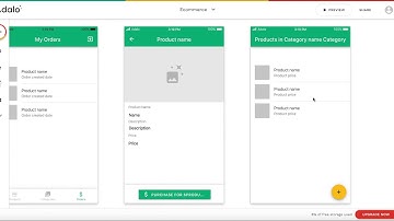 Build an Ecommerce Mobile App using Adalo part 2