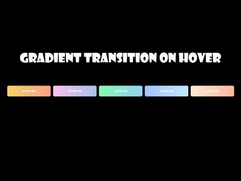 Gradient transition on hover (Pure CSS) - Online Front-end Tricks