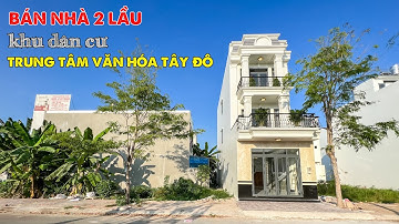 (ĐÃ BÁN) Nhà  Khu Trung Tâm Văn Hóa Tây Đô, Hưng Thạnh, Cái Răng, Cần Thơ