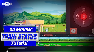 Trending 3D Train Moving Status Editing | Sambalpuri Train Video Kenta Kari Banama| Rr Graphics 135