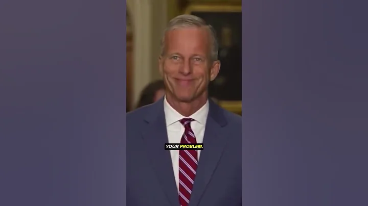 Senate Majority Leader John Thune awkwardly sidesteps question about Elon Musk's latest GOP insult
