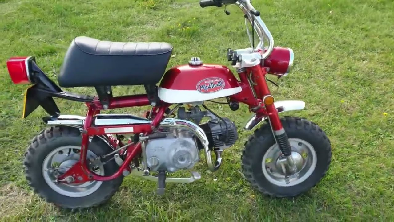 1971 Honda Z50A K2 49cc - YouTube