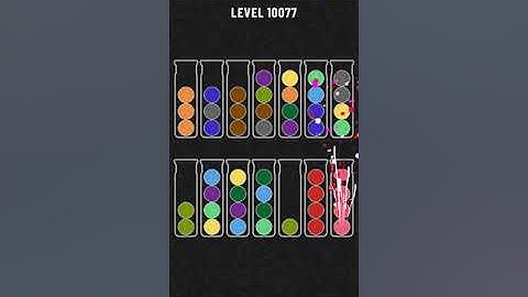 Ball Sort Puzzle Level 10077 / Water Sort Puzzle Level 10077  / all the same