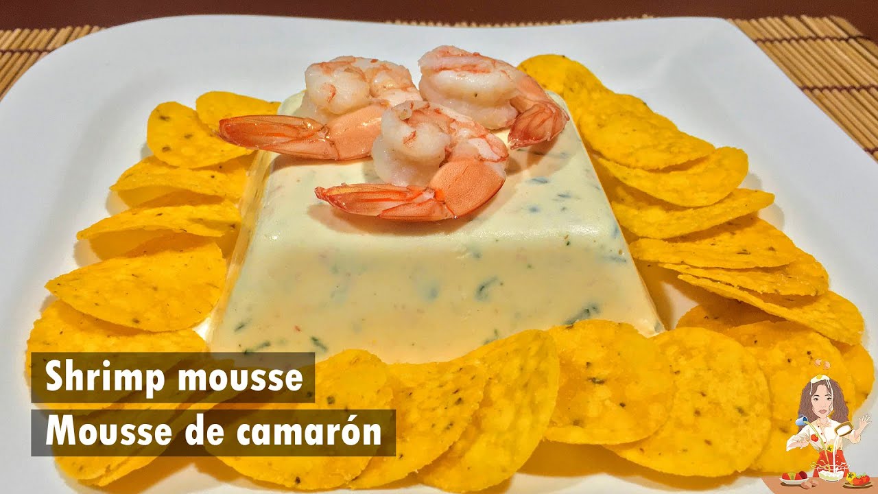 MOUSSE DE CAMARÓN🦐🦐🦐 //  Shrimp mousse🦐🦐🦐