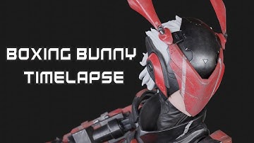 The Boxing Bunny Timelapse - PBR Game Character