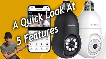 LaView Security Bulb Camera  - Quick Look at 5 Features, Product Links