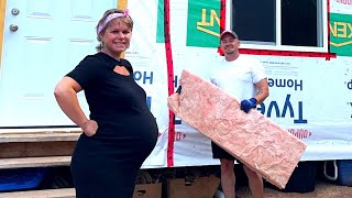 Mommy Is About To POP! Insulating Our CABIN EXTENSION Before NEW BABY Arrives ❤️