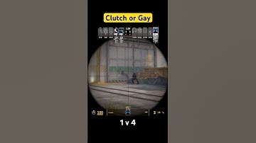CS2 Train 1v4 Clutch #gaming #csgo #cs2