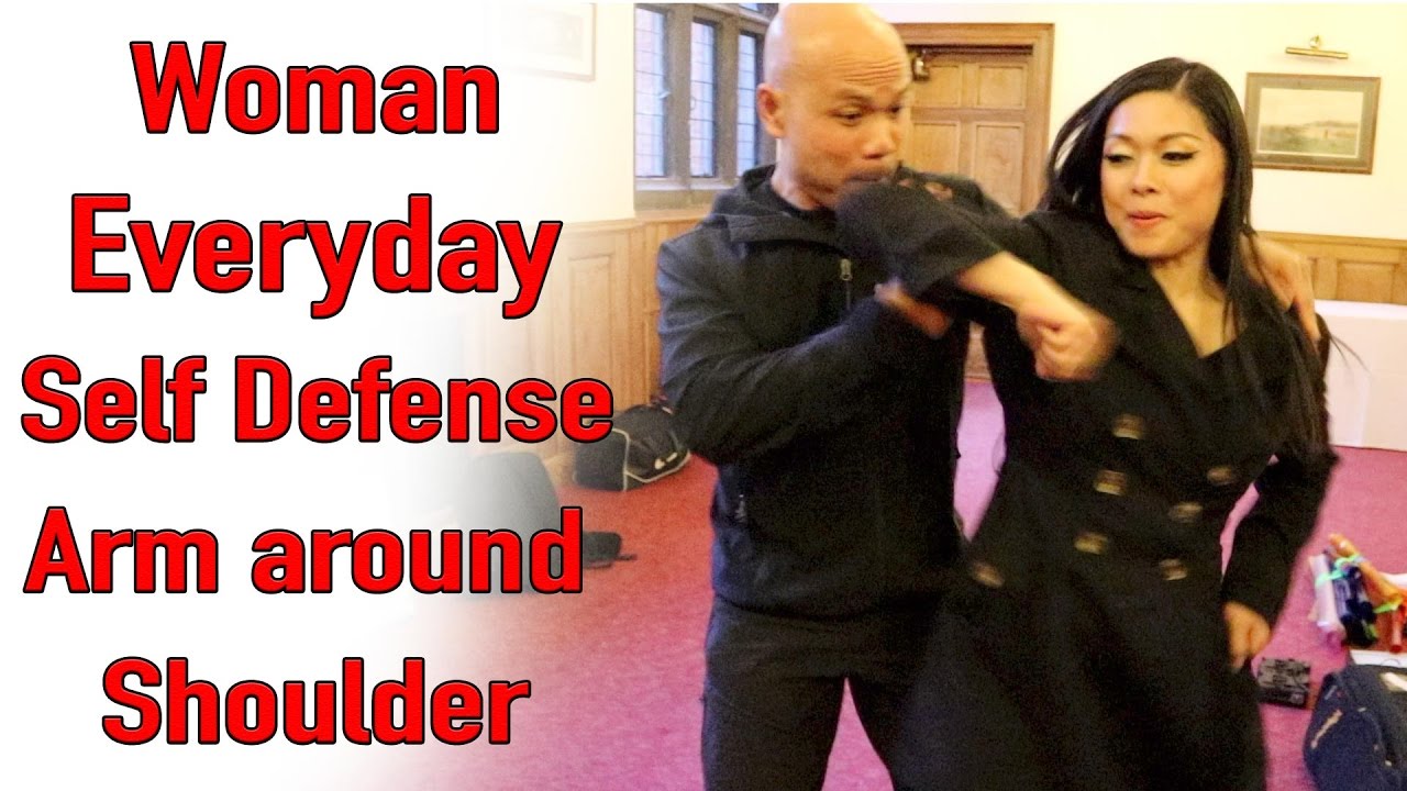 Woman Everyday Self Defence Arm around shoulder YouTube