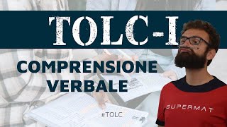 CISIA TOLC: Test di Comprensione Verbale - Trucchi \& Esercizi