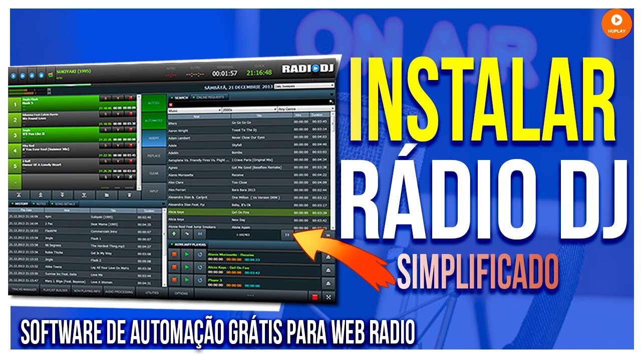 TRADUZIR RADIO DJ PARA PORTUGUÊS - AUTOMAÇÃO DE RADIO GRATIS 