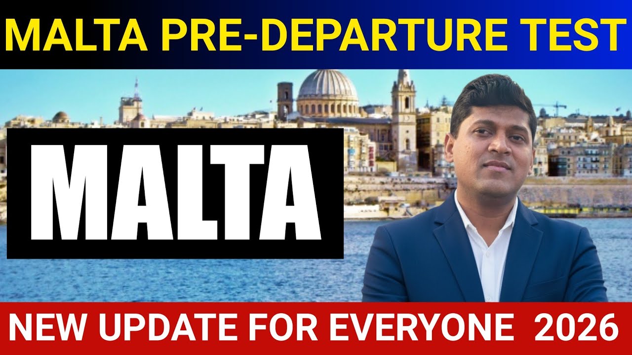 Последние новости о предвыездном тестировании на Мальте (2026 год) |