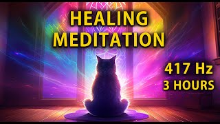 Beutiful Healing Meditation Music with 417Hz (Remove negative energy)