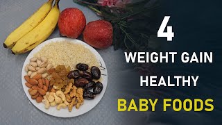 4 Baby Food for Weight Gain & Bone Strength || बच्चो का बजन बढ़ाने की पुरानी और असरदार रेसिपी  (2)