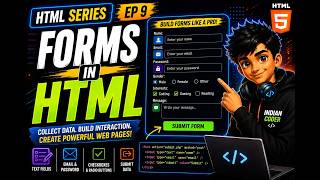 📝 HTML Tutorial #9 | Forms in HTML Explained | Build Interactive Forms