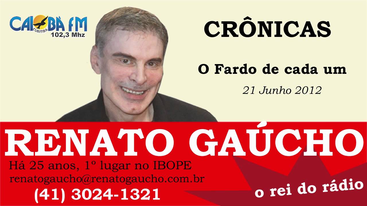 Quem é Renato Gaúcho, radialista da 98FM em Curitiba