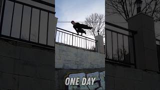 One day or day 1 - Dismount. #onedayordayone #dayone #day1 #parkour #freerunning #parkourlife