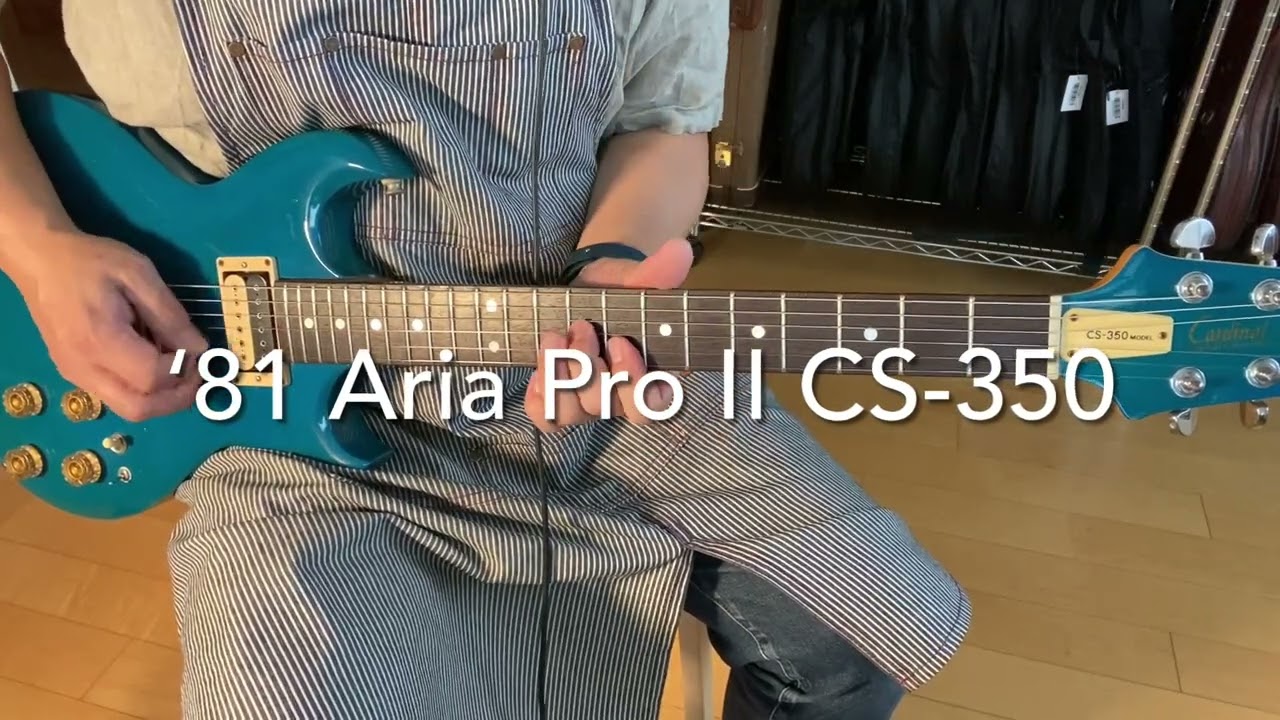 81 Aria Pro II CS-350 - YouTube