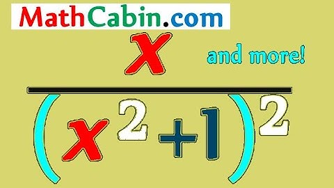 ∫ Integration by Substitution problem #7 ! ! ! ! !
