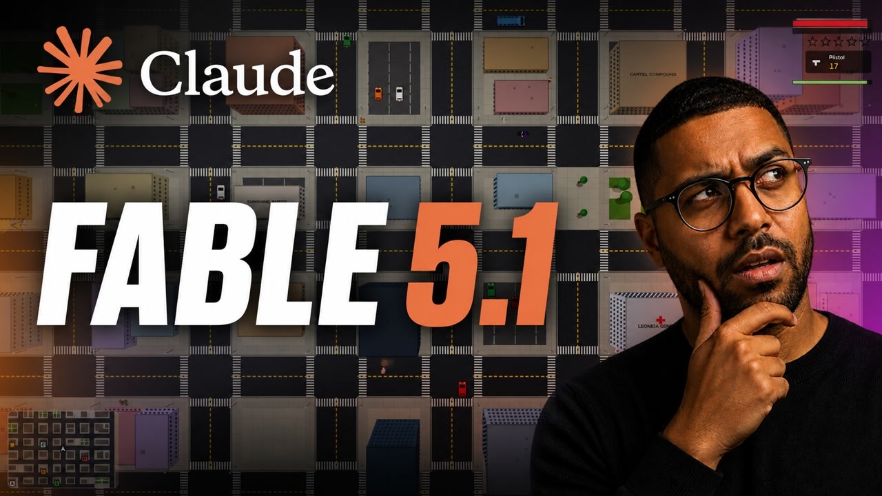 Claude Fable 5.1 Built an INSANE GTA 6-Style Game