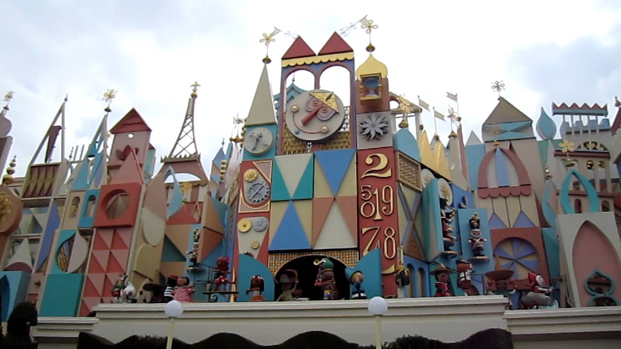 Small Small World Clock Tokyo Disneyland Youtube