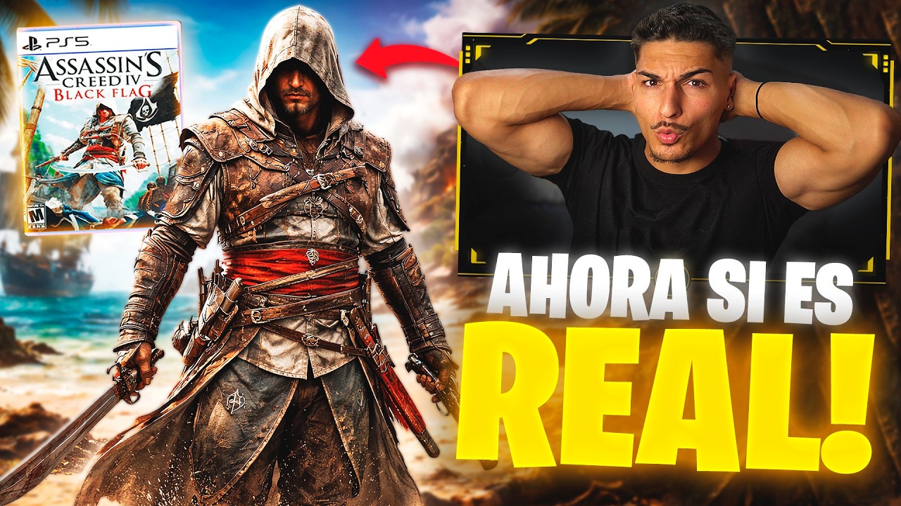 ES OFICIAL EL REMAKE DE ASSASSIN'S CREED BLACK FLAG