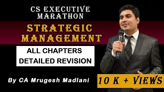 Strategic Management MARATHON | CS Executive SM Revision All Chaps | June 24