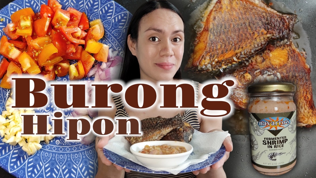 Burong Hipon + Pritong Tilapia: Perfect Pinoy Combo!