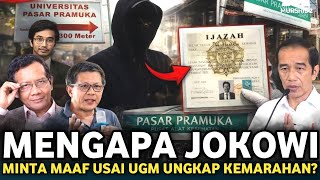 Kenapa Jokowi Minta Maaf Usai Ugm Ungkap Kamarahan Atas Putusan Hasil Sidang Cls Dugaan Ijazah Palsu